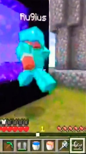 I think my friend used creative mode in Minecraft.....☠️🐾