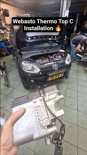 WEBASTO THERMO TOP C INSTALLATION IN A VW UP PART 1