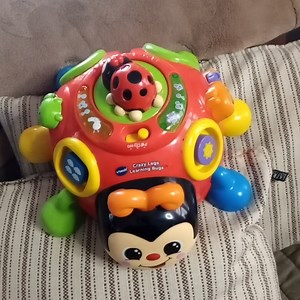 Crazy Legs Learning Bugs Toy - Red and Black V - Tech GUC