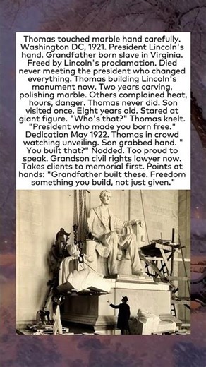 FREEDOM SOMETHING YOU BUILD GRANDFATHER SHOWED HOW
