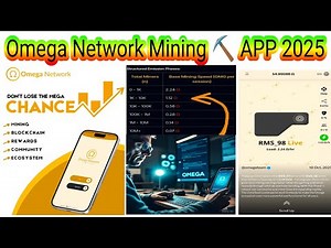 Omega Network ⛏️ APP 2025 /Full Details Review/How Create Account/Next Crypto