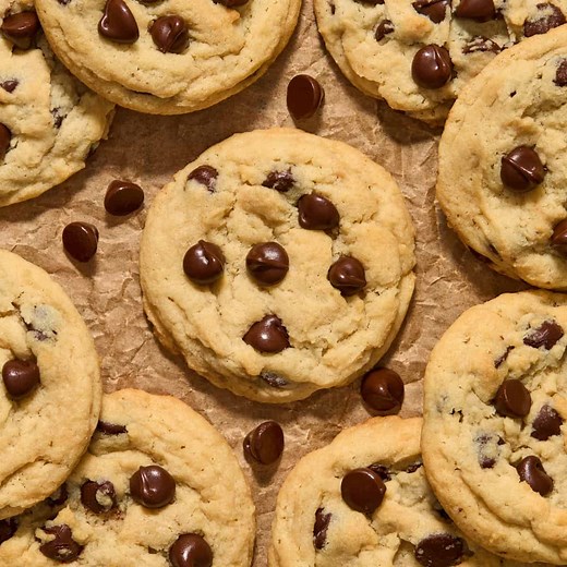 The Best Chewy Eggless Chocolate Chip Cookies | Lemons & Zest