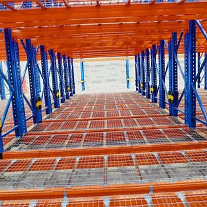 [Hot Item] Storage Rack Box Beam Wire Mesh Decking