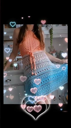 #149 Top Woolpedia Haltertop häkeln #150 Kleid Woolpedia häkeln #crochet #häkeln #bobbel