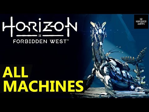 Horizon Forbidden West Machines - All Machine Parts, Loot & Weaknesses