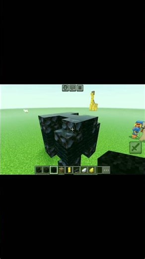 minecraft gorilla 😅 🦍 build #minecraft #minecrafttiktokhacks #minecraftpe