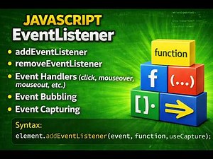 Stop Struggling with Event Listeners! JavaScript addEventListener and removeEventListener Made Easy
