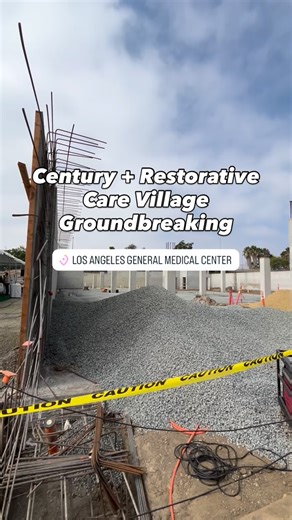Today, I had the honor of hosting Century Housing, community partners, and supporters at @lageneralmed campus to celebrate the groundbreaking of Century Restorative Care Village. This first phase will bring 146 supportive and affordable homes, shared community spaces like gardens and outdoor galleries, a 12-bed peer respite facility, and on-site supportive services. Century RCV is part of our larger Restorative Care Village model, which brings housing, physical health, and behavioral health serv