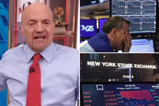 CNBC host Jim Cramer warns of ‘Black Monday’ market crash over Trump tariffs rivaling record 1987 collapse