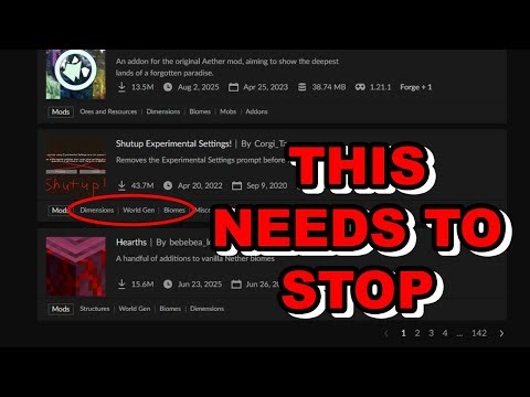 Curseforge Has A Category Problem