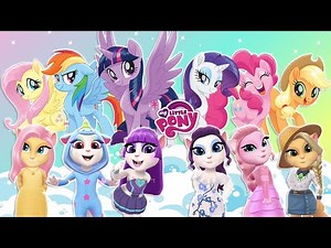 My talking angela 2 || My Little Pony || all the cartoon characters || six pony || cosplay