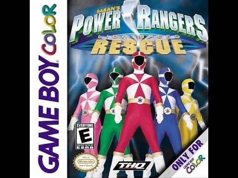 [Power Rangers Lightspeed Rescue (GBC)] Full Game Playthrough