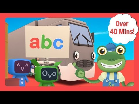 Learn The Alphabet With Gecko and ABC Songs | Toddler Fun Learning
