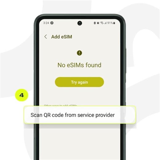 Travelgoogoo eSIM Setup: Android Step 1