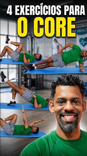 🔥 4 CORE Exercises | Strengthen Your Abs, Lower Back, and Hips