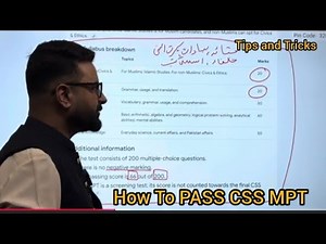 HOW To Pass CSS 2026 MPT | SYLLABUS|Tips & tricks for MPT | CSS AND PMS WITH NCI |