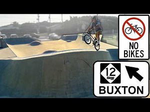Fessenden Skatepark - Buxton, NC - NO BIKES ALLOWED...