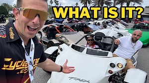 19K views · 167 reactions | Is it a motorcycle or a car? 路‍♂️ These ultra cool Campagna T-Rex machines have been around since the late 80s, but I saw more this year Daytona Bike Week than I ever have! Is it the next big trend? | CycleDrag | Facebook