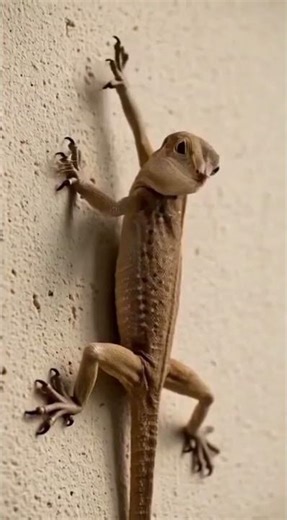 How Lizards Stick to Walls | Amazing Gecko Secret 🦎