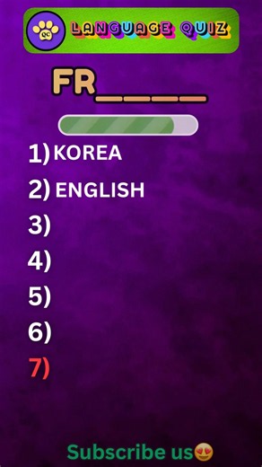 Can You Guess These 7 Languages From Their First 2 Letters?🌏🗺️