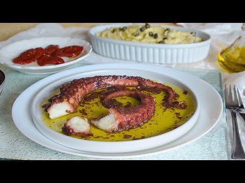 Χταπόδι κρασάτο με υπέροχη σάλτσα