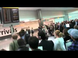 The NEW T-Mobile Welcome Back Ad, Brand New T-Mobile Heathrow Terminal 5 Flash Mob Advert
