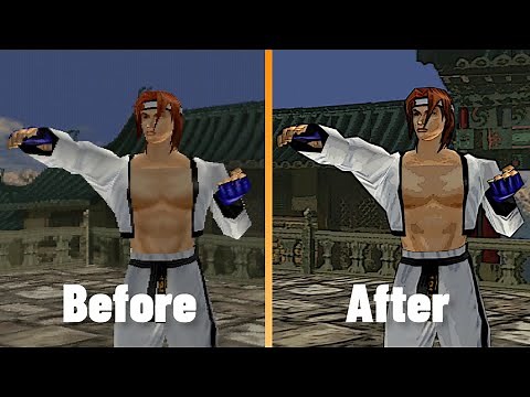 Retroarch (upscaled and with shaders) vs PS1 graphics Comparison
