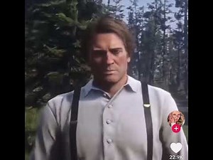 TikTok Arthur Morgan face verification video