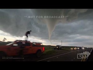 06-28-2025 Clear Lake, SD - Close Range - Multiple Violent Tornadoes - Debris Missles