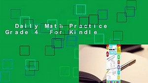 Daily Math Practice Grade 4 For Kindle