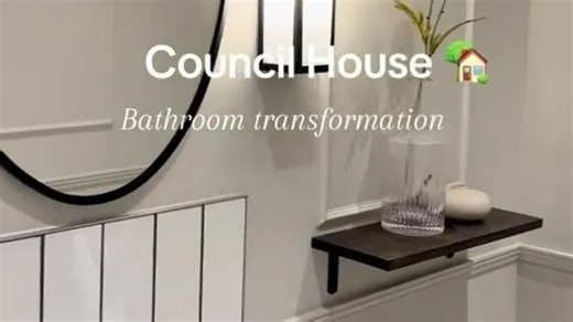 I gave my council house bathroom the ultimate makeover with Dunelm & Amazon buys
