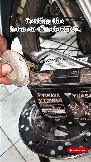 DEAD HORN? Try this quick DIY test! 🏍️