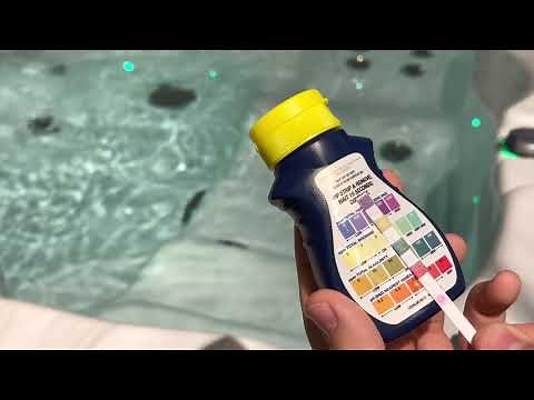 Testing your spa with Bromine Test Strips