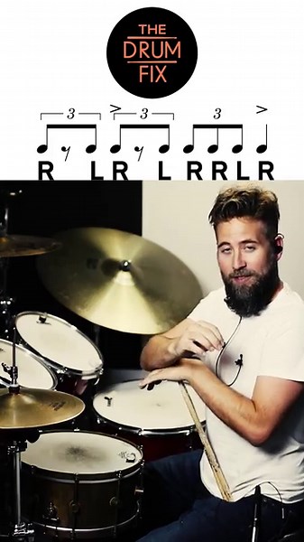 Kryptonite Drum Lesson: Humpty Dumpty Rhythm with Mike Fix | The Drum Fix 🥁🎵 #shorts