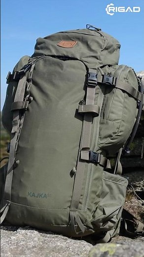 Trekking backpack Kajka 55 Fjällräven® #rigad #backpack #fjällräven