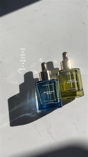 S A N D + F O G on Instagram: "Morning Mist or Spring Morning… same calm energy, different mood ✨ which one’s your favorite? #sandandfog #sandandfogperfumeoil #perfumeoil"