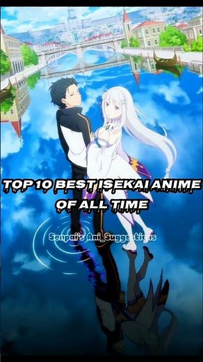 Top 10 Best Isekai Anime of All Time|| #anime