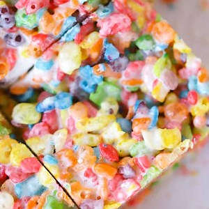 Fruity Pebble Rice Krispie Treats Recipe