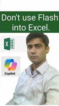 Don't use Flash fill. #excel #powerqueryeditor #exceltricks