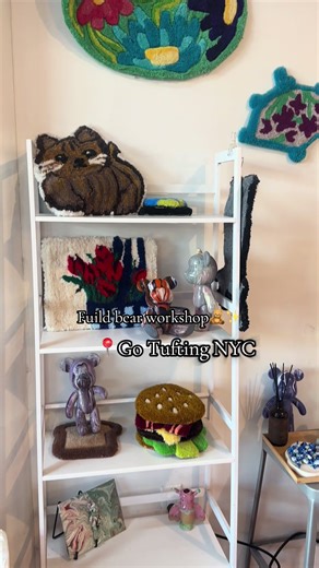 Experience the Fuild Bear Workshop at Go Tufting NYC