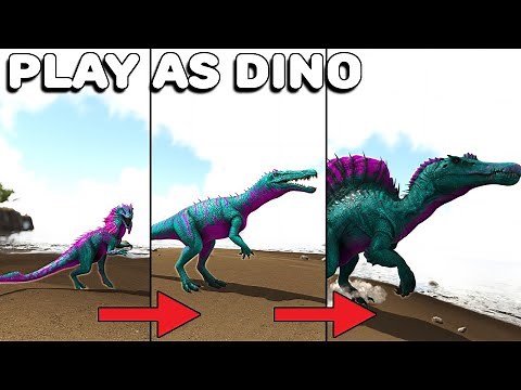 THE SPINOSAURUS PROGRESSION LINE | PLAY AS DINO | ARK SURVIVAL EVOLVED