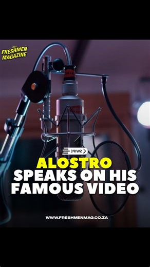 #FRESHMENUPDATE🔴: #Alostro speaks on the viral video that made him famous😂 | Freshmen Magazine