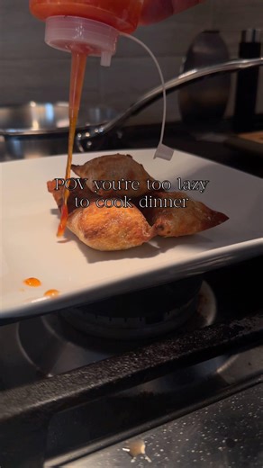 HONESTLY I was Too Lazy to cook So I made This Duck Rangoon!