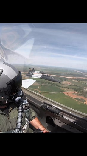 In a T-38 over Sheppard AFB with the Euro-NATO Joint Jet Pilot Training (ENJJPT) program. Read all about ENJJPT here ➡️ https://avgeekery.com/enjjpt-is-short-for-where-future-us-and-allied-aviators-go-to-get-their-wings | Avgeekery.com