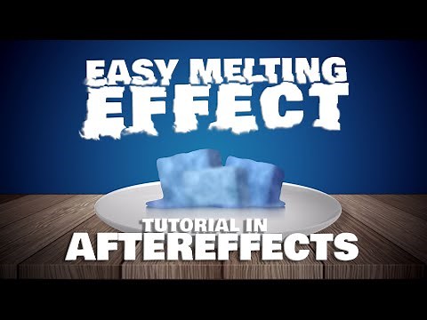 How to melt anything in after effects?