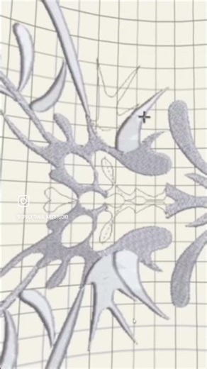 Embroidery Digitizing and making process 컴퓨터자수 디지타이징