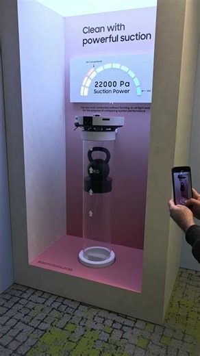 Σκούπα Samsung με AI σηκώνει 10kg – δείτε το! Samsung AI Robot Vacuum lifts 10kg – see it in action!