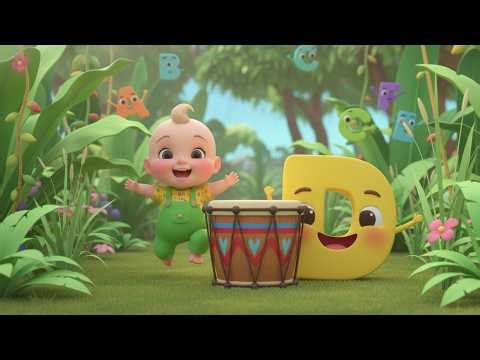 🎵 Dancing Alphabet Song A to Z | kids nursery rhymes | Baby Song, ABC Dance Learning for Kids 🕺🔤