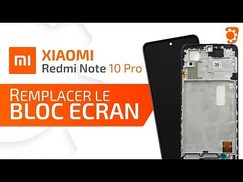 How to replace the screen assembly on a Redmi Note 10 Pro? DIY Tutorial by Brico-phone