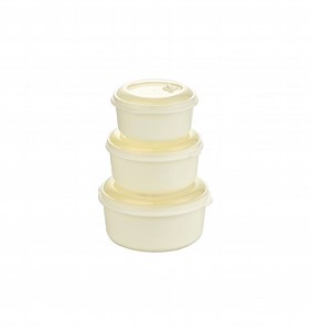 [Hot Item] Round Clear Plastic Pantry & Kitchen Food Saver Container for Chips & Snacks